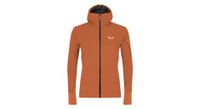 chaqueta softshell para hombre salewa agner durastretch marron
