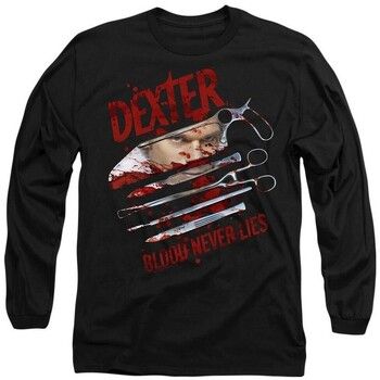 Dexter Tops y Camisetas Blood Never Lies para hombre