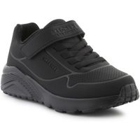 skechers sandalias uno lite vendox 403695l-bbk black para nina