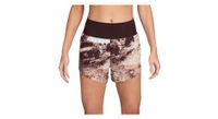 pantalon corto nike trail 4in marron gris  mujer