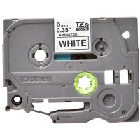 brother cinta laminada para rotuladora electronica tze221 negro sobre blanco