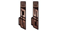 kit de pegatinas rockshox sid ultimate 27 5  y 29  negro brillante   cobre mate
