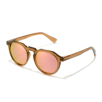 gafas de sol hawkers warwick raw - polarized brown rose gold