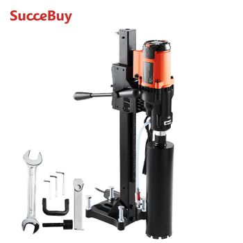 SucceBuy-taladro de núcleo de diamante húmedo/seco, 3200W, 750RPM, soporte de plataforma de perforación de hormigón, máquina de perforación de núcleo eléctrica húmeda Industrial