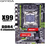 placa base qiyida x99 lga 2011-3 e5 a99 compatible con 4 canales xeon e5 gama completa de cpu memoria ram ddr4 usb30 servidor atx