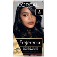 loreal paris preference infinia hair dye various shades - 1 napoli black