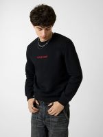 sudadera bordada corte slim