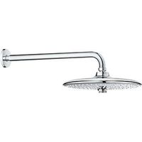 conjunto de ducha mural grohe euphoria 260 con brazo 380 mm 3 chorros chrome 26458000
