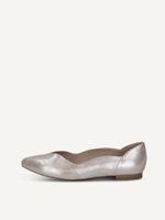 caprice pumps brown made of leather with block heel size 40