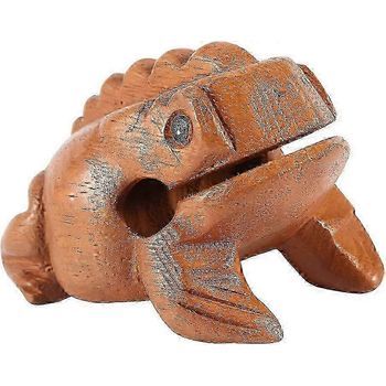 Adorno Tailandés De Rana De Madera Con Sonido, Hecho A Mano (estilo A, 19 Cm), 1 Unidad
