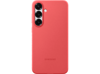 Funda móvil - Samsung, Para Galaxy S25 Plus, De Silicona, Rojo