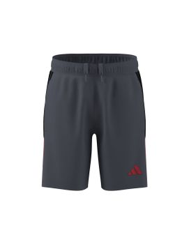 Pantalones de Fútbol adidas Tiro Es Sho Infantil Onix/Onix/Rojo