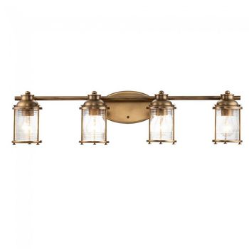 Aplique de pared para baños ashland bay (4 luces)