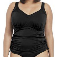 essentials soft cup adjustable sides tankini top