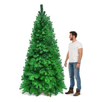 Dasher - Árbol De Navidad En Pvc Ø125 X 240h Cm, 1550 Rama