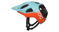 casco de bicicleta de montana poc cularis mips azul naranja