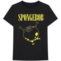 spongebob squarepants camiseta inflated para mujer