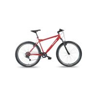 bicicleta mtb 275 suspension delantera monoplato toplife rojo