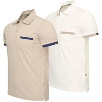 cappuccino italia polo todi 2-pack para hombre