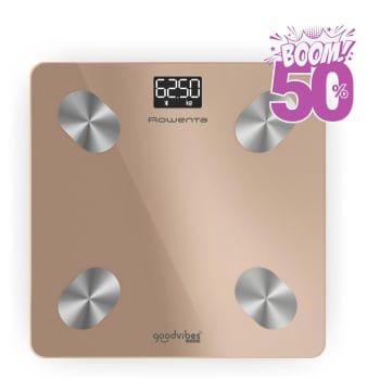 Báscula de Baño Rowenta BR9627F0, Peso Máximo 180 kg