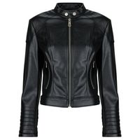guess cazadora de cuero marlene caribou pu moto jkt para mujer