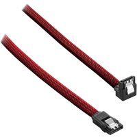 modmesh 30 cm right angle sata 3 cable - red red