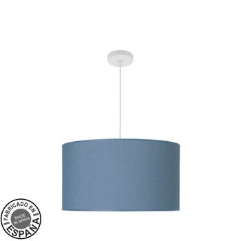 ABRILA Colgante Azul Modelo Moda De 3 Luces Con Pantalla