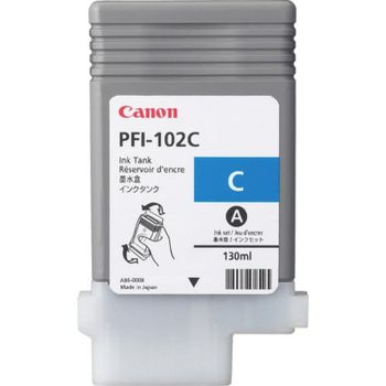 Cartucho de Tinta Canon PFI-102C Cian 130 ml