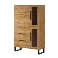 vajillero 3 puertas 3 cajones tableros de aglomerado laminados madera