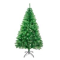 solagua arbol de navidad artificial verde brillo de 120cm 184 ramas arbol de hoja espumillon con soporte plastico