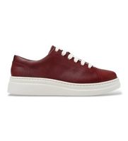 camper para mujer k200645-107 zapatillas de piel runner up burdeos 37 plano ninguno casual