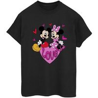 disney camiseta love heart para mujer