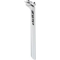 zipp tija de sillin service course 272 350 mm 20 mm setback aluminio plata logo grabado
