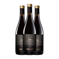 mas oller vino tinto pur emporda joven 75 cl 145 vol pack de 3 unidades
