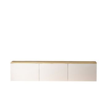 Mueble Tv Neon V2 Blanco Roble