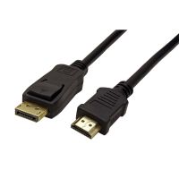 goobay cable adaptador displayport a hdmi machomacho 1m negro
