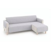 funda chaise longue acolchado mallorca gris perla derecha 280cm