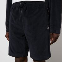 fred perry cotton-terry shorts - m