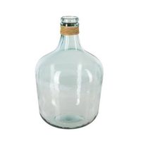 dame jeanne jarron de cristal h43cm