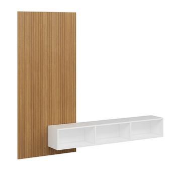Mueble De Tv Con Panel Decorado Rigel