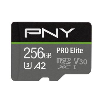 Tarjeta microSD PNY Pro Elite 256GB UHS-I U3 V30 A2 100MB/s