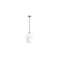 colgante amber cristal blanco diseno moderno y elegante