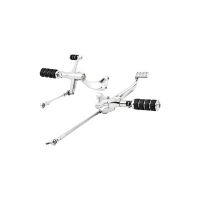 kit mando de pie delantero harley-davidson sportster 04-13 cromado