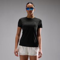camiseta de malla velocity ultra para mujer de mp - negro - l