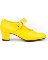 de angelitos zapato flamenca 302 amarillo