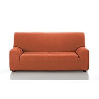 funda de sofa elastica duo 3 plazas  una de 2 plazas teja - jara casa textil