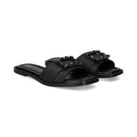 exe sandalias planas mujer - negro talla 39