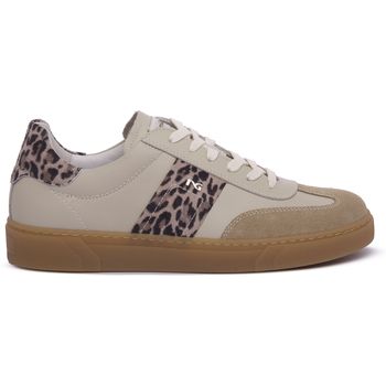 NeroGiardini Deportivas Moda NERO GIARDINI 421 VELOUR CAMEL para hombre