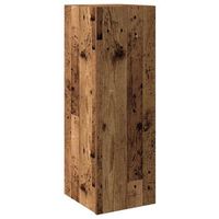 mueble para tv madera de ingenieria envejecida 305x30x90 cm vidaxl