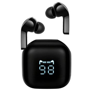 Mibro Earbuds 3 Pro TWS Auricualares con Micrófono y Estuche de Carga Negros